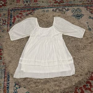J Gee white dress petite XL